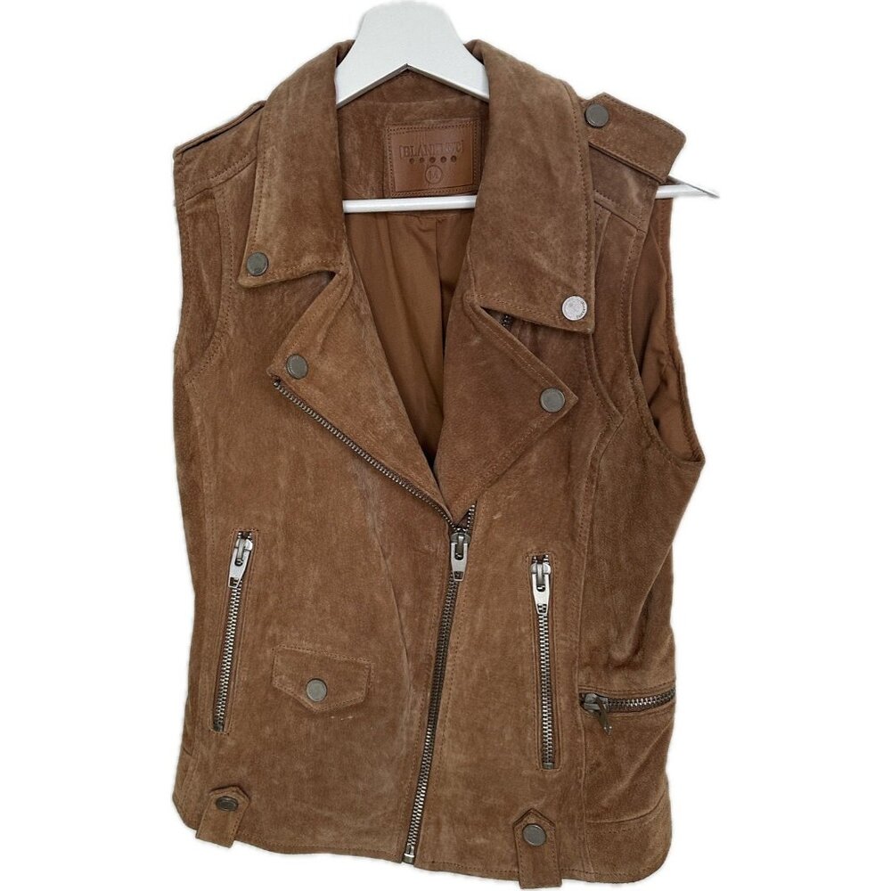 Blank NYC Tan Suede Vest - Picture 2 of 10